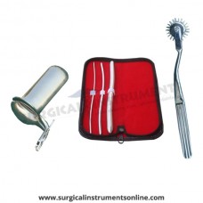 Hegar uterine dilator 3 pieces set,3-4, 5-6, 13-14, pinwheel, collin small